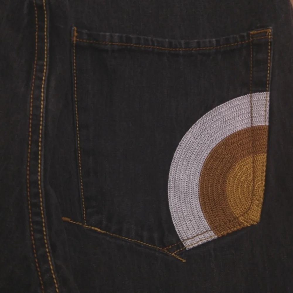 Rocawear men's sz 34 straight leg gray distressed denim jeans made in Hong Kong - Picture 8 of 10